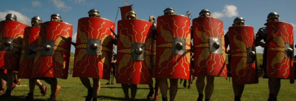 romansoldierscaerleonbanner