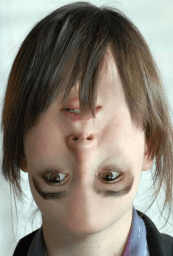 Upside down