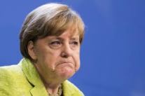Merkel grumpy