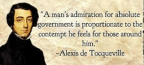 de Tocqueville on autocracy