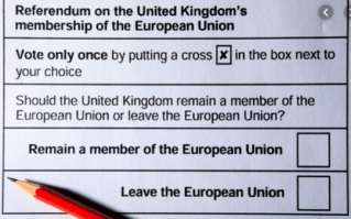 Ballot paper
