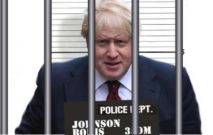 Boris behind bars