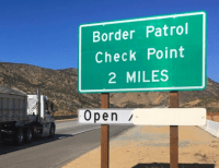 Border check