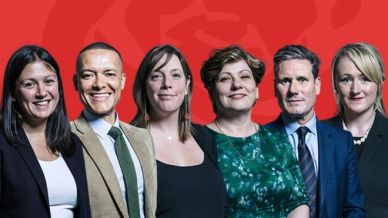 Labour Leaders Contenders